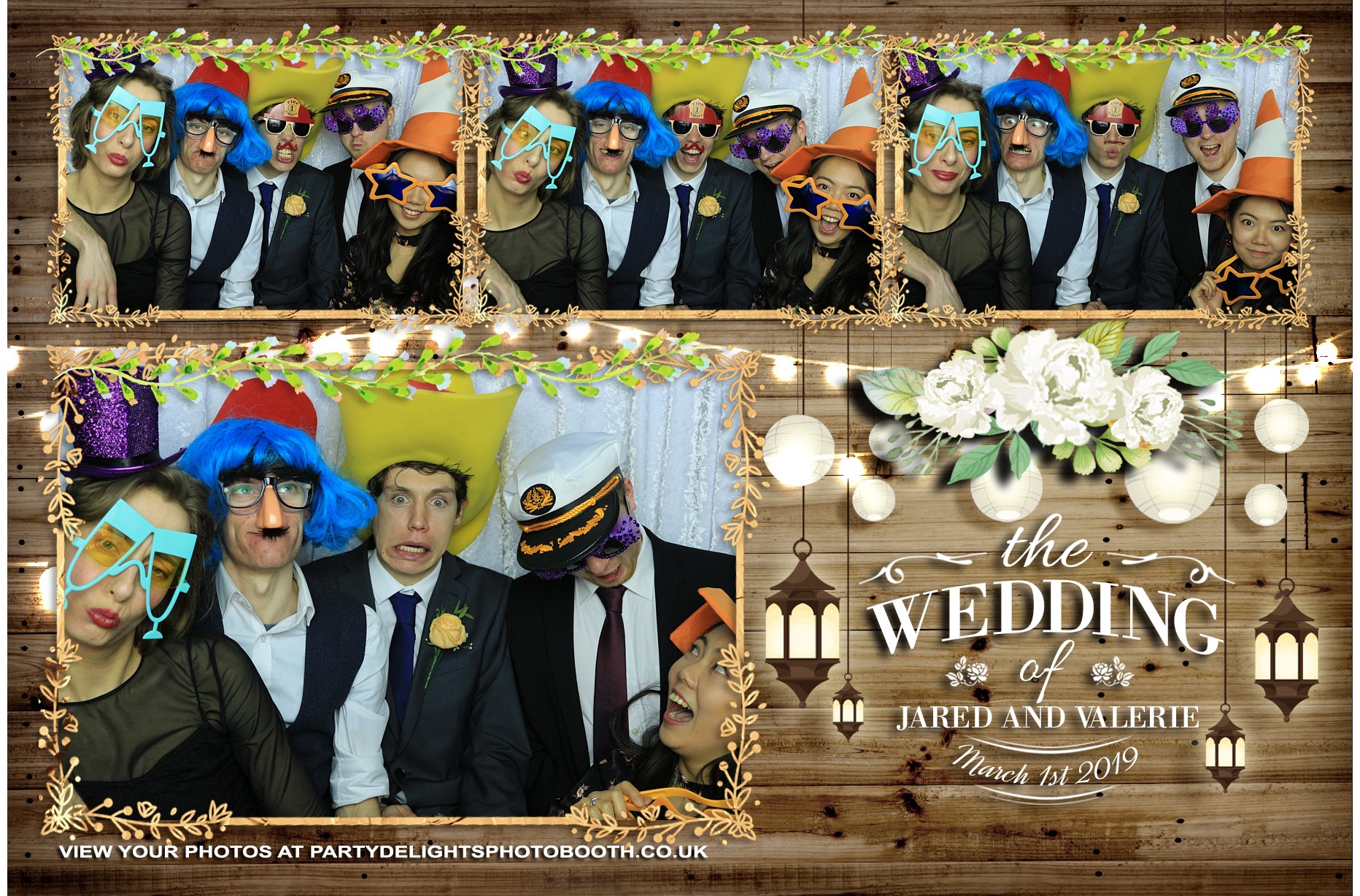 Jared and Valerie’s Wedding - Prints | View more photos from the event at gallery.partydelightsphotobooth.co.uk/u/PartyDelightsPhotoBooth/Jared-and-Valerie’s-Wedding-Prints